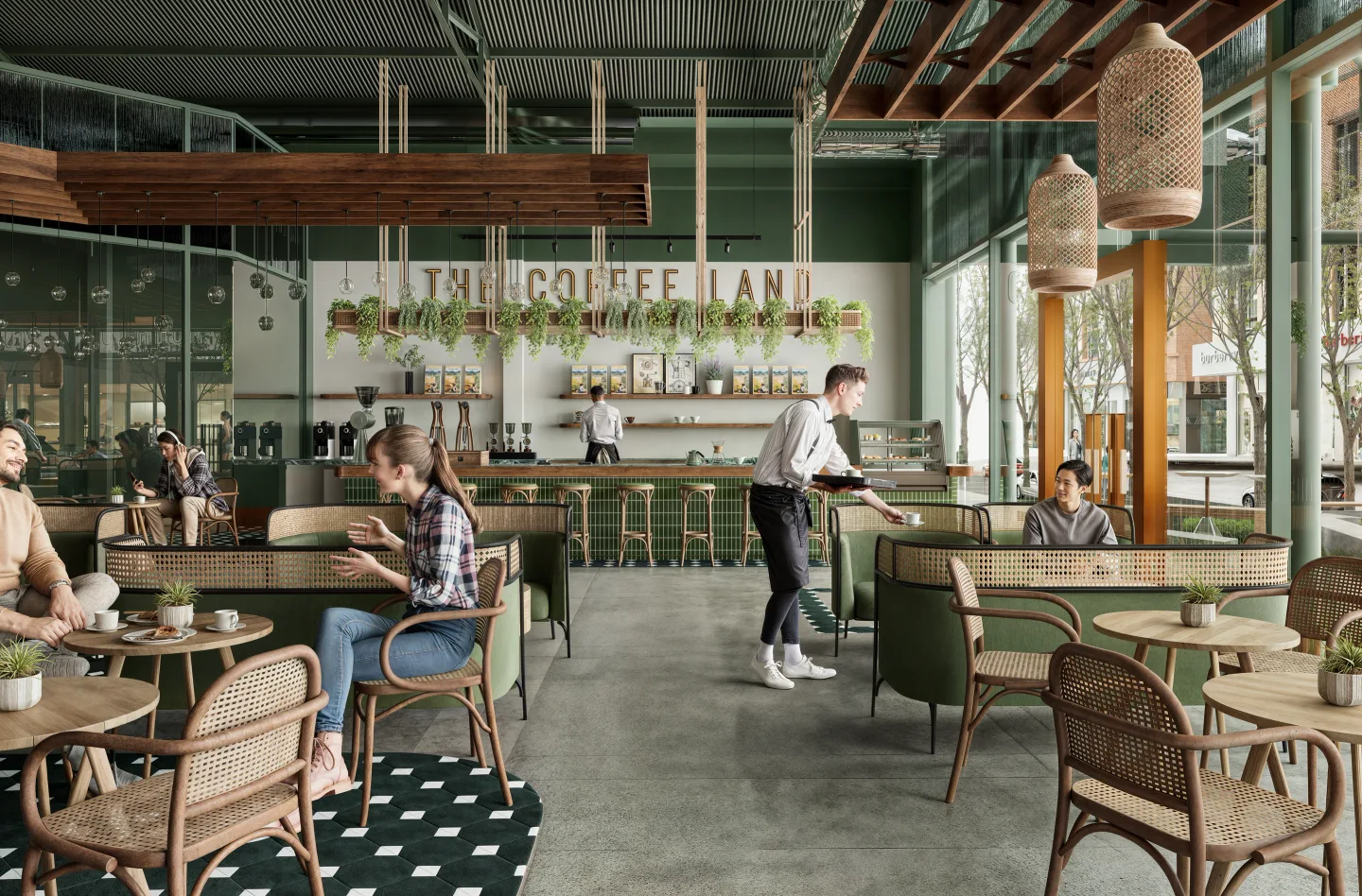 Food & Beverage visualization by Sphere Design — view 1