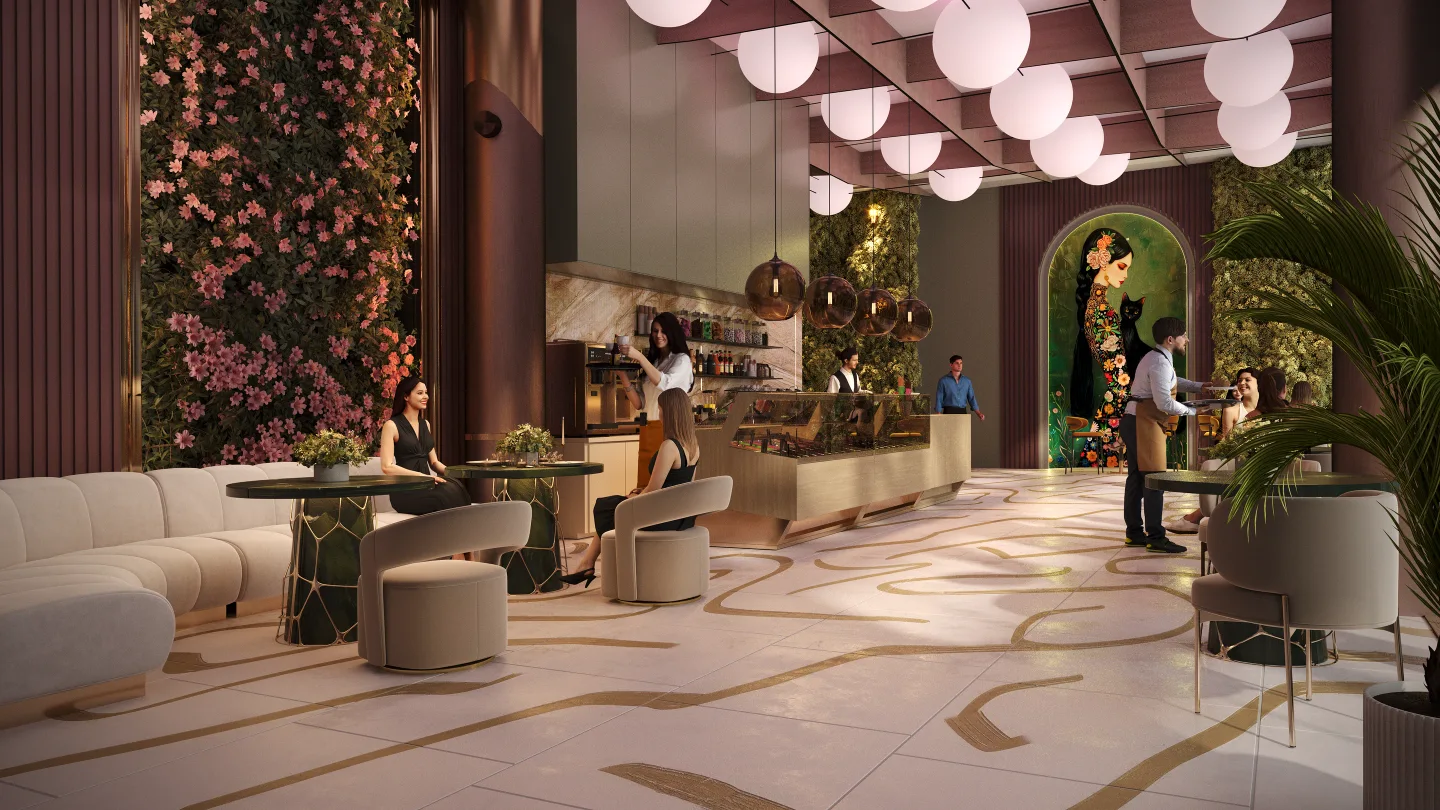 Food & Beverage visualization by Sphere Design — view 2