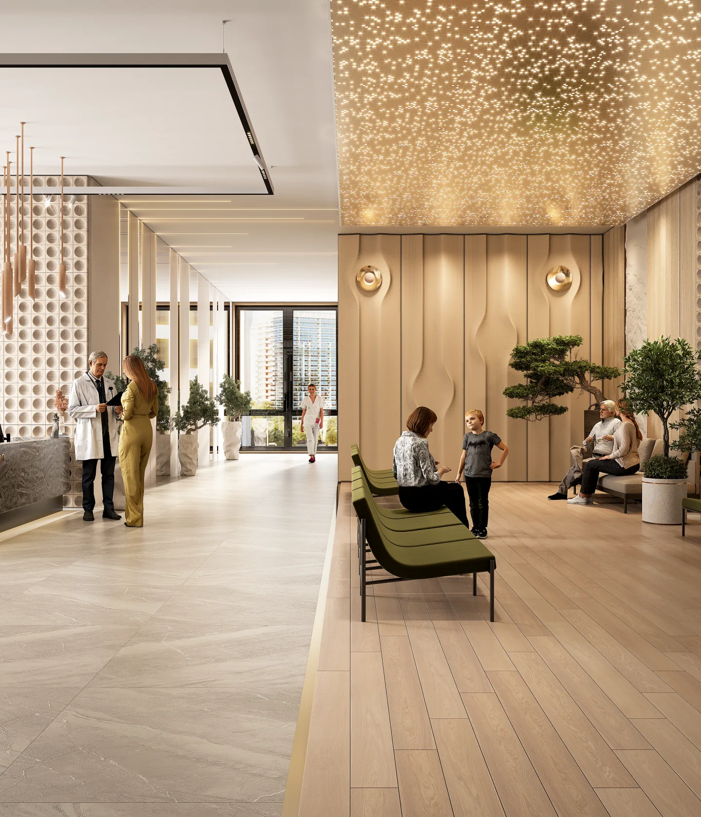 Healthcare visualization by Sphere Design — view 1