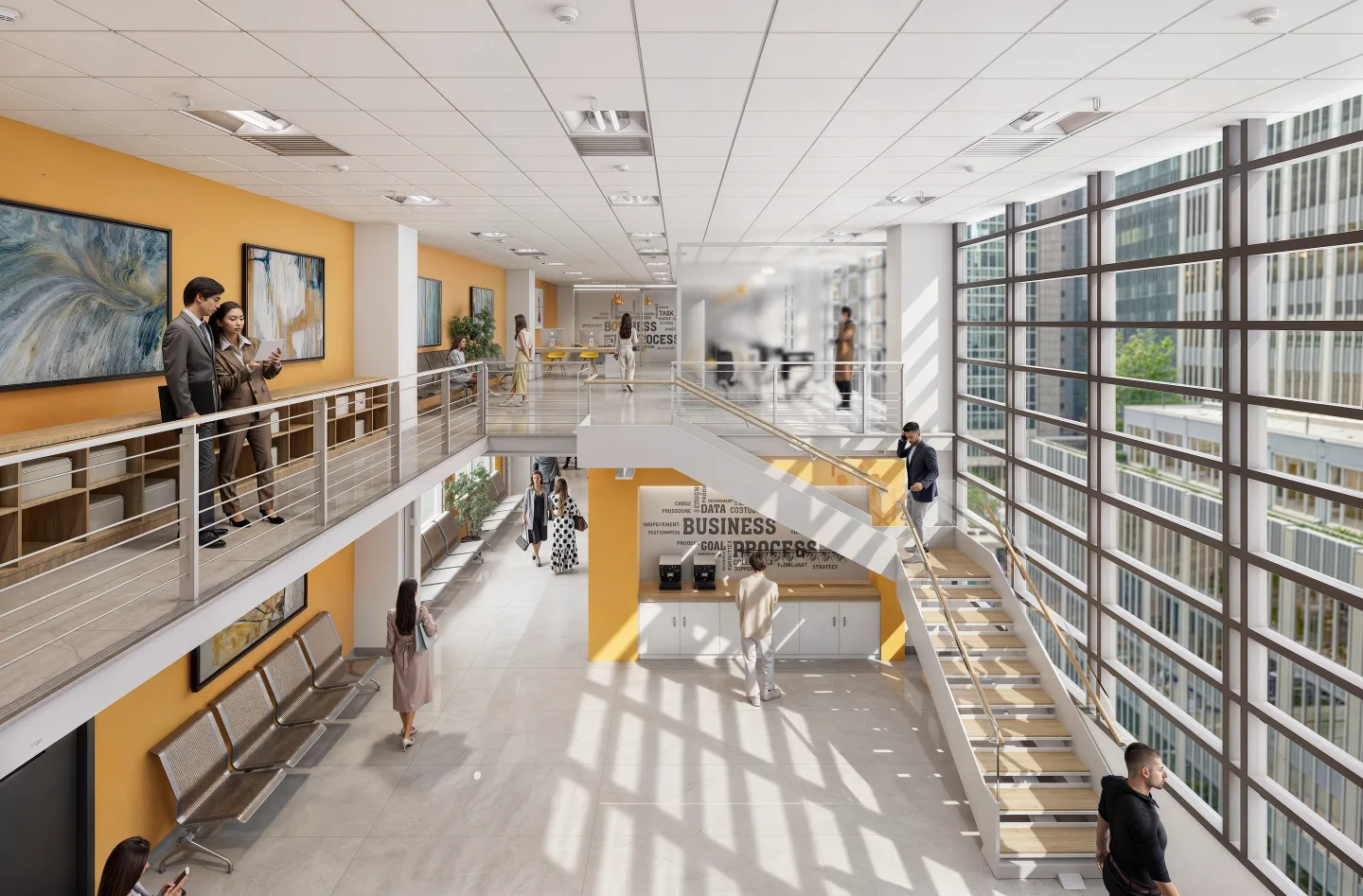 Corporate visualization by Sphere Design — view 2