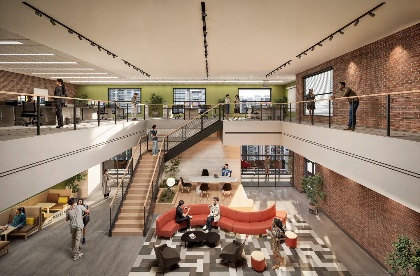 Corporate visualization by Sphere Design — view 3
