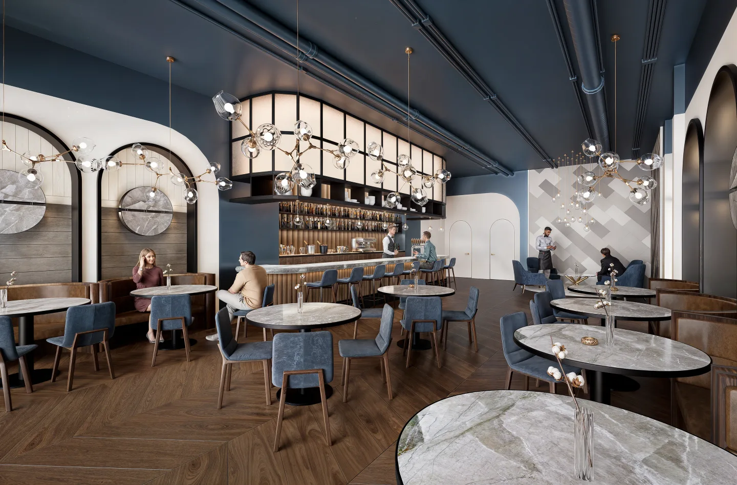 Food & Beverage visualization by Sphere Design — view 3